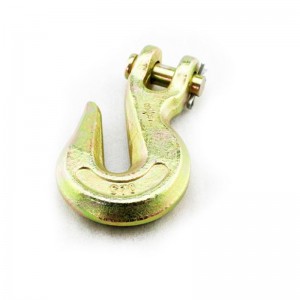 Smedet legeret stål G70 A-330 Clevis Grab Hook YZ